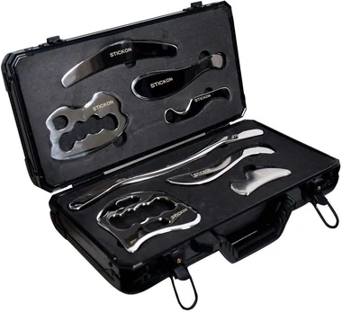 Stainless Steel Gua Sha Scraping Massage Tool Set IASTM Tools Great Soft, view 4