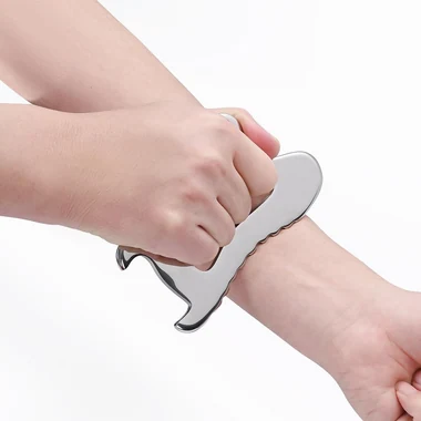Stainless Steel Massage Scraper Tool, Gua Sha Scraping Tool for Physical, view 4