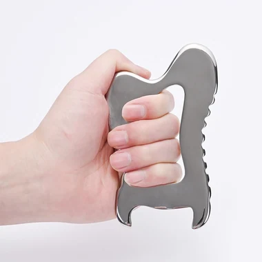 Stainless Steel Massage Scraper Tool, Gua Sha Scraping Tool for Physical, view 3