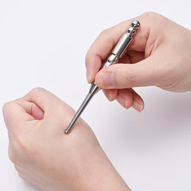 Stainless Steel Acupressure Pen Trigger Point Massage Tool Relief Pain (STICKON-65), view 3