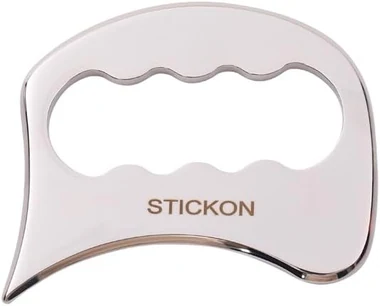 2 in 1 Stainless Steel Gua Sha Muscle Scraper Tools Set (STICKON-63), view 5
