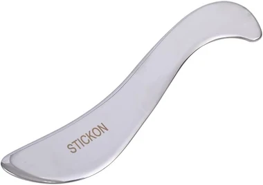 Stainless Steel Gua Sha Muscle Scraper Tool Set 2 in 1 Scraping Massage (STICKON-49), view 5