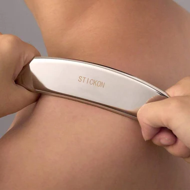 Stainless Steel Gua Sha Scraping Massage Tool IASTM Tools Great Soft (SICKLE), view 2