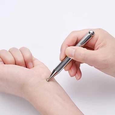 Stainless Steel Acupuncture Pen Trigger Point Massage Tool for Full Body (STICKON-64), view 4