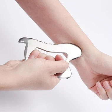 Stainless Steel Massage Scraper Tool, Gua Sha Scraping Tool for Physical, view 5